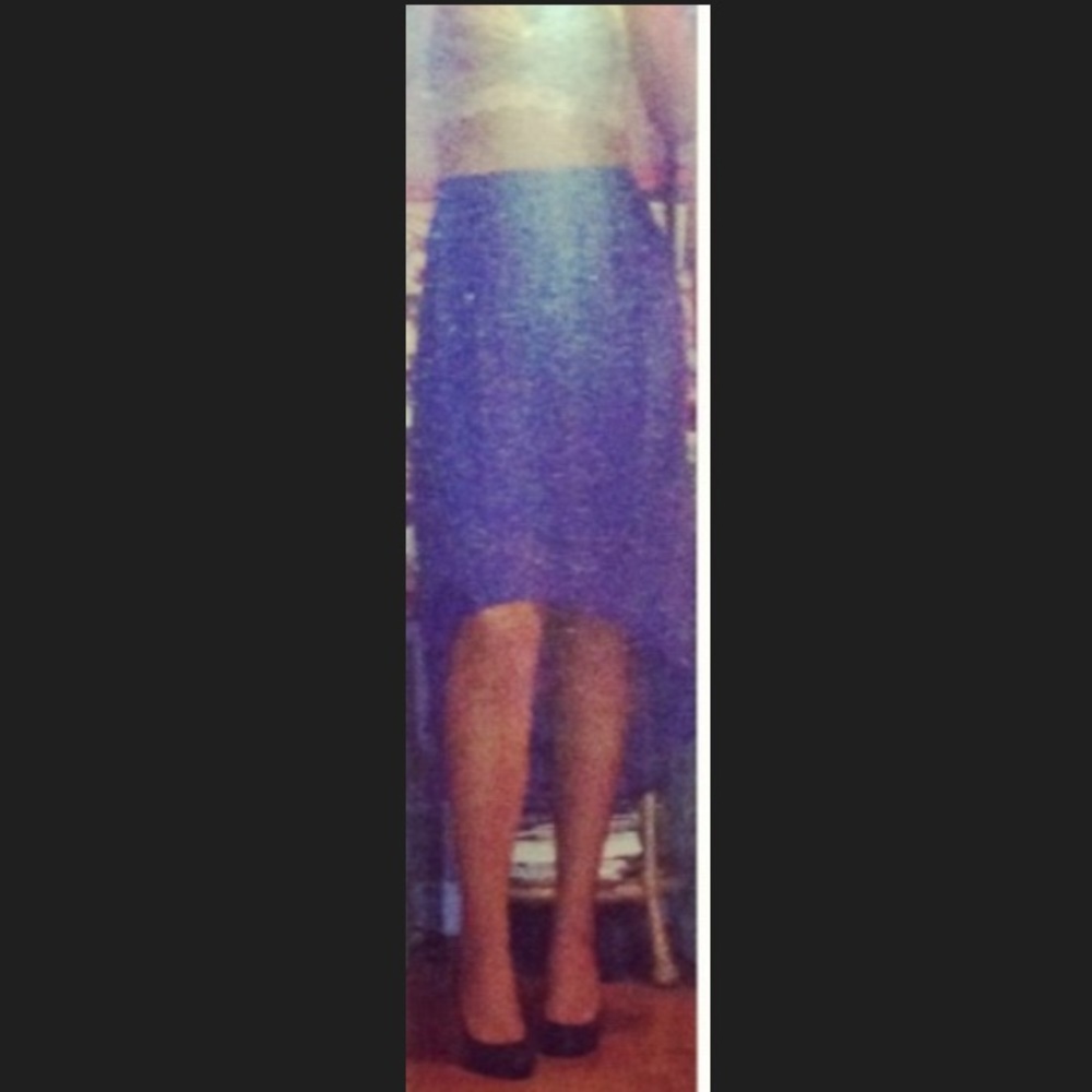 F21 high low skirt